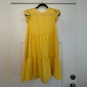 Yellow spring dress